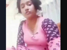 Frustrated Indian wife exhibits her desires