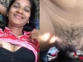 Desi babe enjoys outdoor sex in MMS video