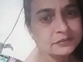 Desi Aunty enjoys sex with her lover in Punjabi video