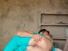 Beautiful wife enjoys passionate sex with husband