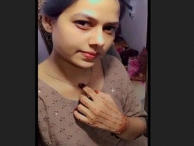 Desi girlfriend and boyfriend share intimate moment on camera