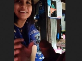Indian cam girl gives oral pleasure to her boyfriend