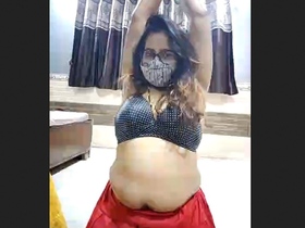 Anamika's sensual performance on Tango's live cam