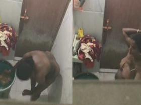Indian maid's nude bath caught on camera