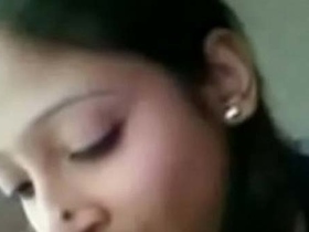 New Desi college girl's sex video with music