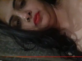 A stunning woman is tempted and teased