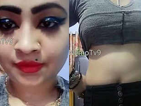 Kolkata boudi's sensual belly dance performance