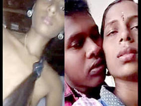 Tamil girl gets pounded by her boyfriend in a steamy video