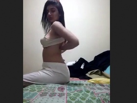 Maal's form-fitting suit opens up for your viewing delight