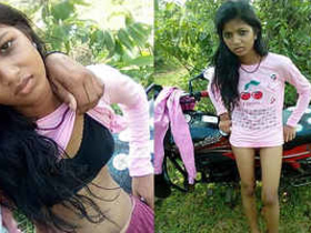 Indian sweetheart shares romantic moments