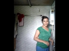 Marathi beauty's sensual bath time captured on camera