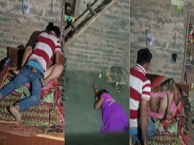 Desi bhabhi's secret sex tape with a village peeping tom