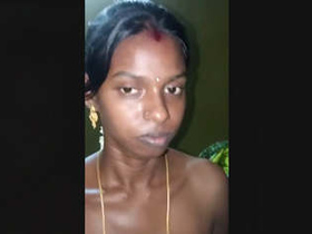 Desi maid's nude body caught before getting spanked and having her pussy exposed