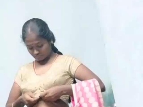 Indian wife Sathya's village wedding sex tape