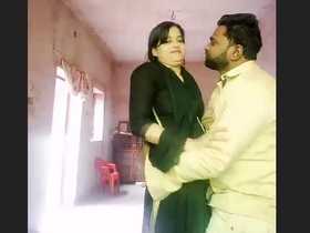 Stunning bhabhi indulges in passionate sex with black lover