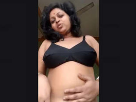 Gorgeous Bengali woman with intense sexual desire stimulates herself