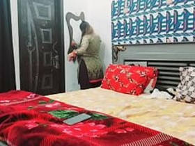 Desi wife from Punjab moans in pleasure while getting anally fucked by her husband