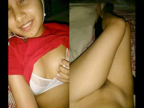 Indian girlfriends' seductive nude show - Part 2