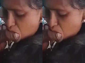 Telugu lover gives a blowjob in the open air and gets fucked in exclusive video