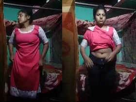 Country babe records a video for her sweetheart