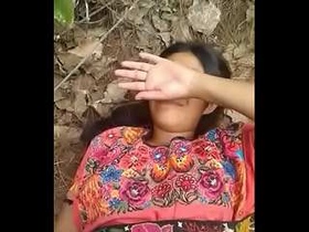 Desi babe gets wild outdoors with her lover