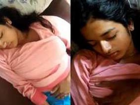 Indian-desi-x teen wakes up to find stranger fondling her tits