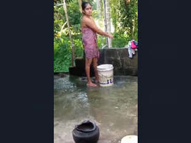 Neighbor's hidden camera captures stunning teen's intimate bath time moments