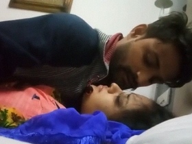 Desi's lovers in India caught on camera in a romantic sex tape