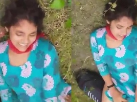 Beautiful girl gets fucked in the village