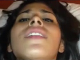 Desi girl's hard moans in sex scandal MMS clip