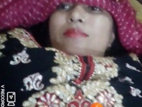 Married woman displays her breasts