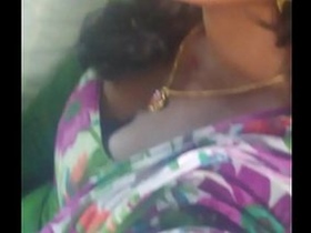Indian aunty gets naughty in train