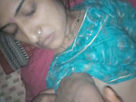 Indian wife from Punjab cheated on by husband in bed