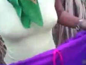 Desi girl gets wild and dirty in the village