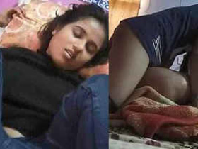 Nice Mumbai girl gets hard fucked by her boyfriend in her bedroom