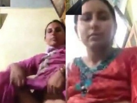 Indian sister broadcasting herself on camera