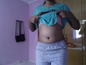 Sensual Indian beauty Nehal Gupta in passionate films