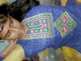 Alice Nice, a village girl from India, puts on a sensual performance