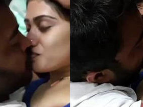 Indian couple shares passionate kisses in steamy video