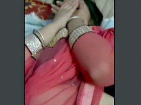 Shy and cute desi bhabi in village gets naughty