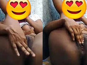 Indian college girl records herself pleasuring herself with oral and fingering techniques