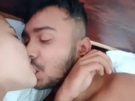 Young couple engages in passionate sex