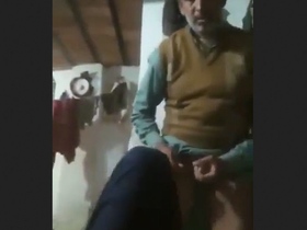 Old man and bahu have sex in village setting