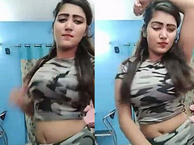 Khushi's hot new video in army uniform showcases her naughty moves