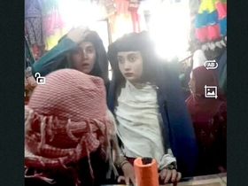 Shop owner and Pashtun girls engage in a steamy fuck session