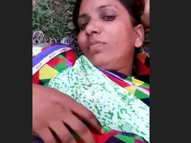 Mature Bhabhi gets wild in the great outdoors