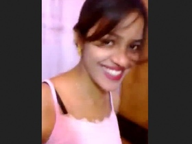 Young and beautiful girl gets caught on camera
