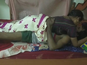 Married couple in Telugu language enjoys sex