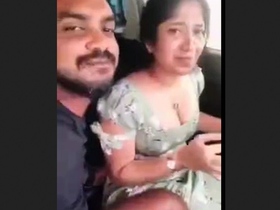 Desi couple indulges in car sex for some steamy fun