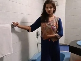 Cute Desi girl Alice shows off her nice dress in a paid video